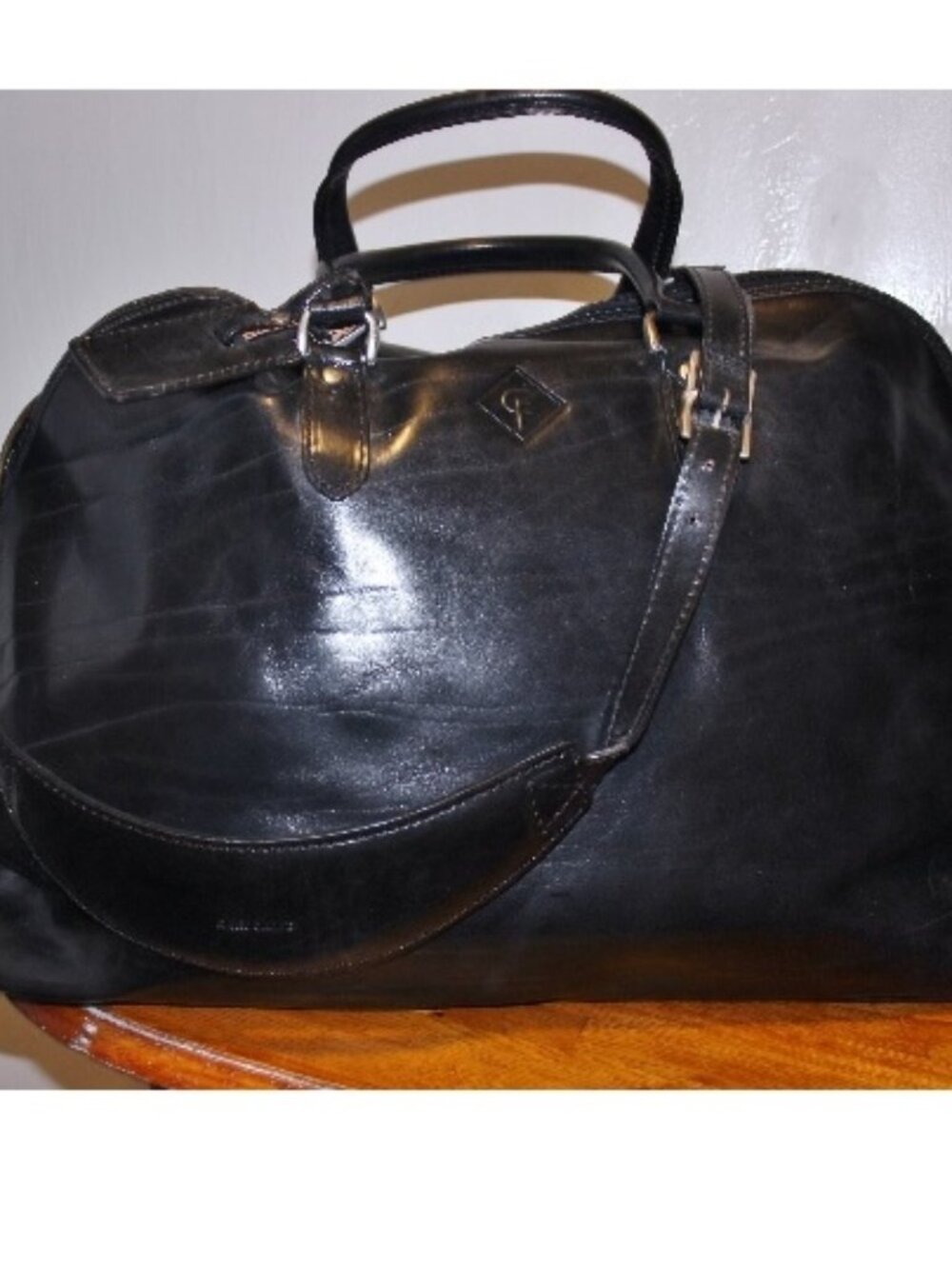 Claudio Ferrici Holland Travel Overnight Weekender Carry On Bag w Rmvble Strap